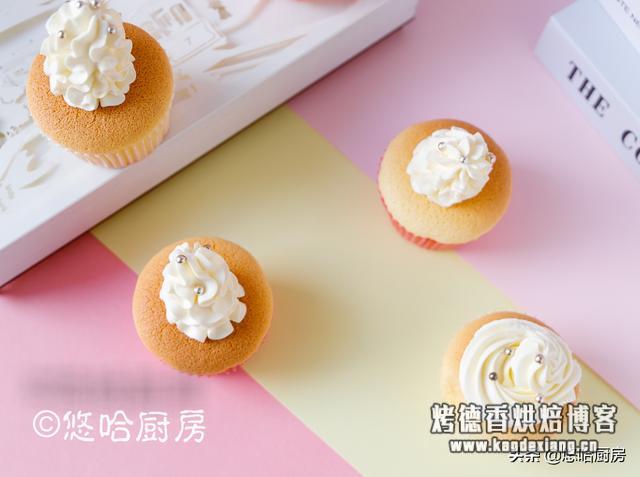 4个鸡蛋1碗面粉,分蛋打发操作,蛋糕不开裂不塌陷,轻松搞定