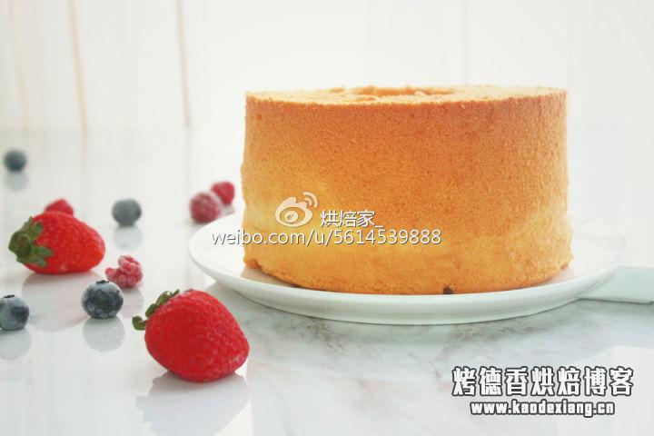 新手也能成功的原味戚风