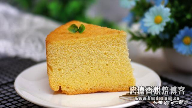 烘焙新手做蛋糕的首选,成功率极高、做法简单的戚风蛋糕配方