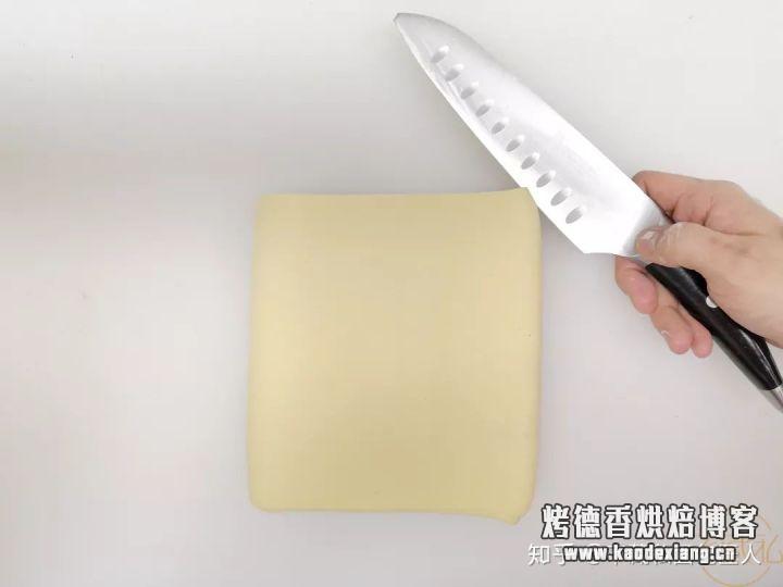 家里没有开酥机,怎么做牛角包?