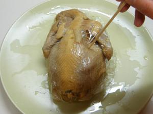 微波炉烤整鸡多长时间,微波炉轻松做——蒜香烤鸡