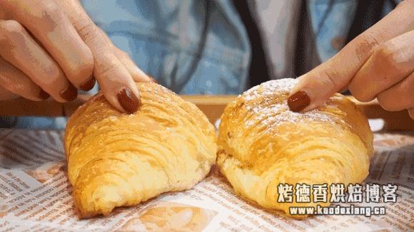 家里没有开酥机,怎么做牛角包?