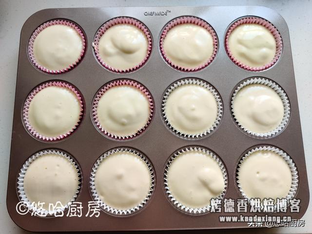 4个鸡蛋1碗面粉,分蛋打发操作,蛋糕不开裂不塌陷,轻松搞定