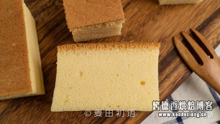 比戚风更简单,不凹不塌的古早味蛋糕,柔软细腻超好吃
