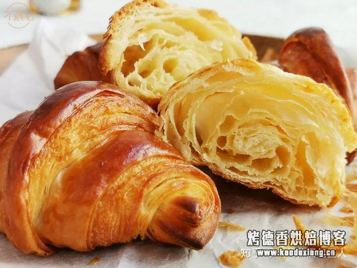 家里没有开酥机,怎么做牛角包?