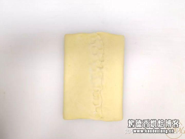 家里没有开酥机,怎么做牛角包?