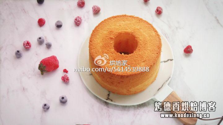 新手也能成功的原味戚风
