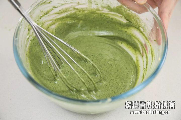 抹茶加上爆浆元素,做出来的蛋糕会是怎样?