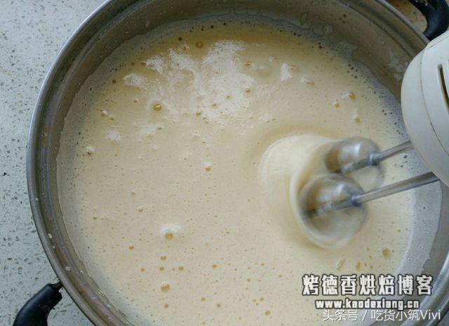 「烘焙课堂」做不好海绵蛋糕不能忽略的问题，全蛋打发轻松学会！