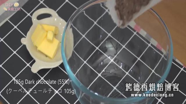 「烘焙教程」教你自制生巧克力，一块一块很好吃