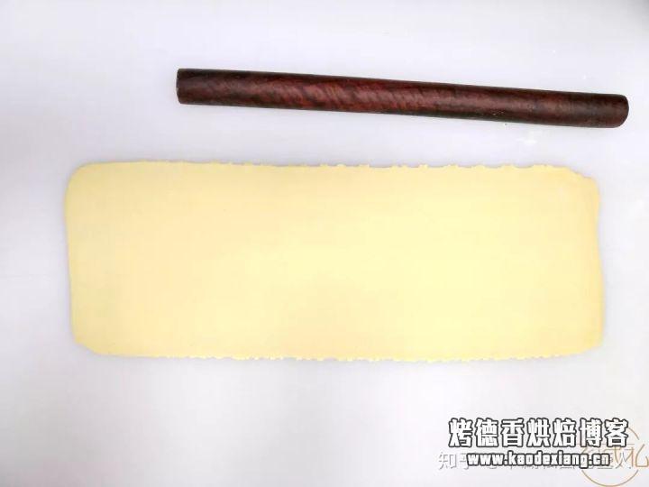 家里没有开酥机,怎么做牛角包?