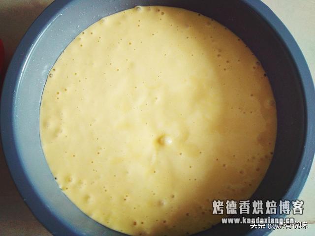 想吃蛋糕只能自己做了,全蛋液打发做蛋糕更简单