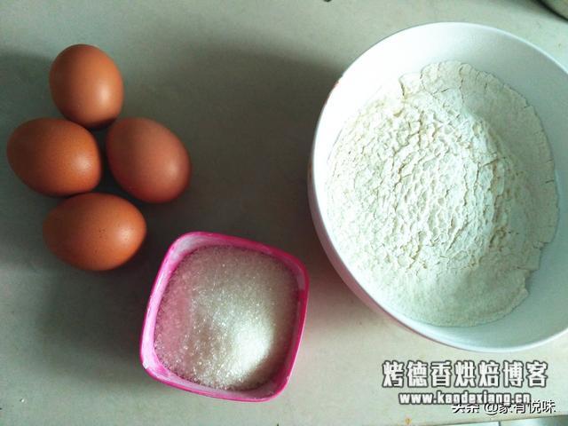 想吃蛋糕只能自己做了,全蛋液打发做蛋糕更简单