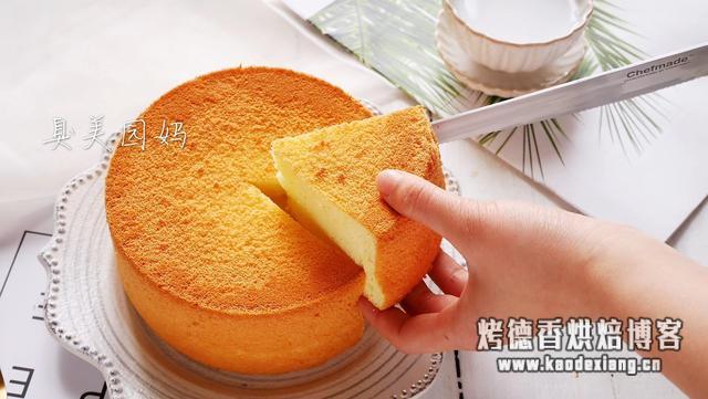超弹性完美戚风蛋糕,详细教学步骤让你告别蛋糕失败八十一难