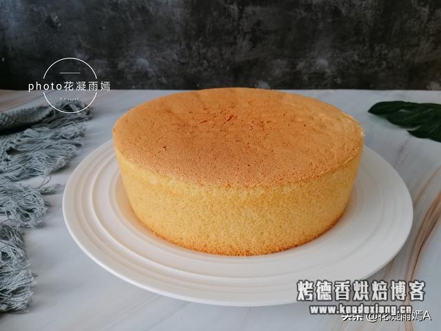 5年私房烘焙经验,教你做戚风蛋糕,不开裂不回缩,想不成功都难