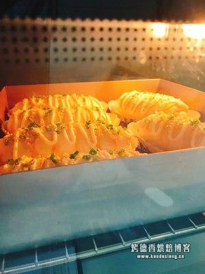 一次性发酵葱香芝士软包 制作方法