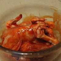 家用微波炉烤鸡的做法?食尚争霸 格兰仕微波炉试用之 奥尔良烤鸡的做法步骤