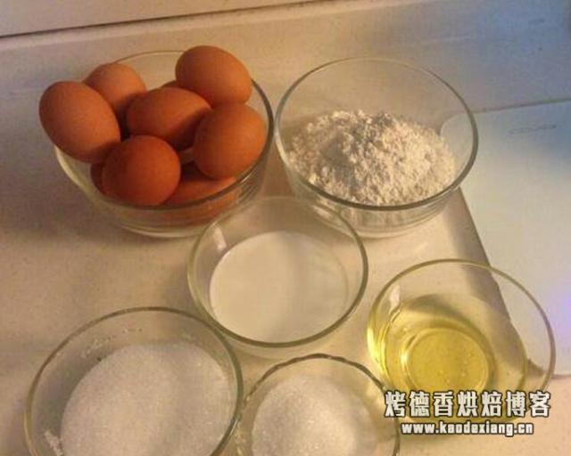 家庭烘焙学园第一课:烘焙入门新手烤制戚风蛋糕(零失败零添加)