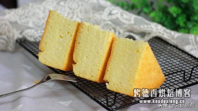 烘焙新手做蛋糕的首选,成功率极高、做法简单的戚风蛋糕配方