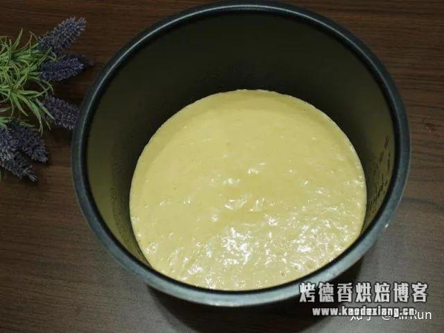 烘焙DIY---挑战0失败率的电压力锅海绵蛋糕