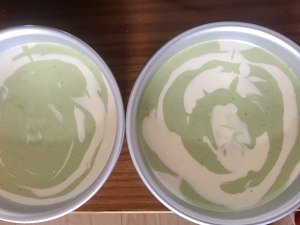 六寸抹茶戚风蛋糕胚，不回缩不塌陷  制作方法