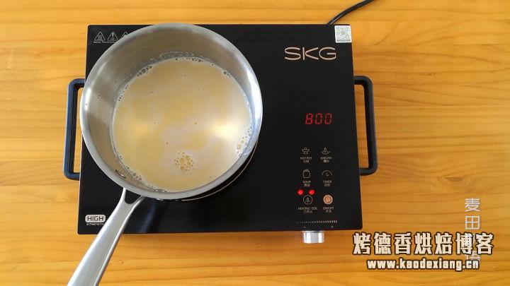 烘焙师的万能酱料——卡士达酱,泡芙面包蛋糕都能用