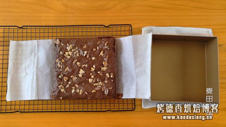 教你做经典的布朗尼蛋糕,巧克力香味醇厚,制作非常简单