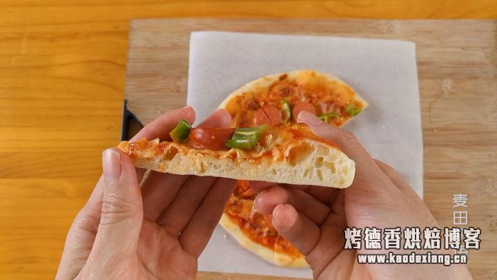 教你做正宗的意式披萨,饼底酥脆内馅软嫩,比外面好吃太多了