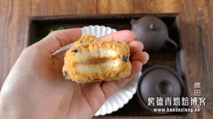 老师傅教你做网红肉松小贝,咸香松软回味无穷