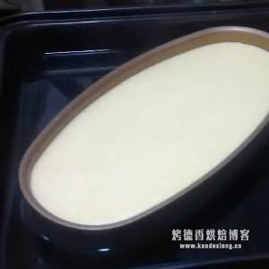 轻芝士蛋糕 制作方法