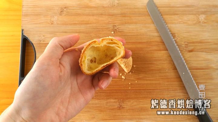 一口下去就爆浆的卡士达酥皮泡芙,大气孔不塌陷的秘密都在这