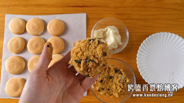 老师傅教你做网红肉松小贝,咸香松软回味无穷