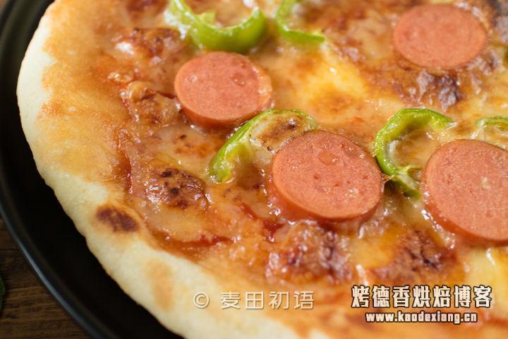 教你做正宗的意式披萨,饼底酥脆内馅软嫩,比外面好吃太多了