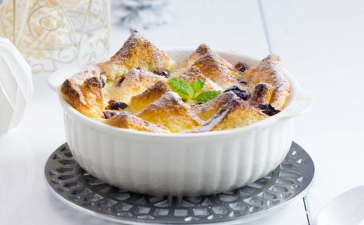 烘焙食谱-蔓越莓面包布丁制作食谱