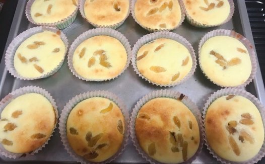 葡萄干黄油戚风纸杯制作方法