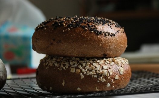 全麦黑麦贝果制作方法