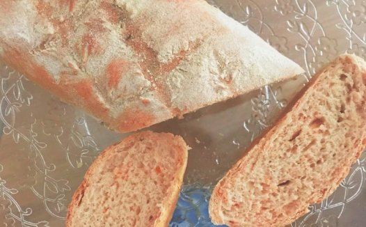 番茄干咸口硬欧包(速溶酵母版)制作方法