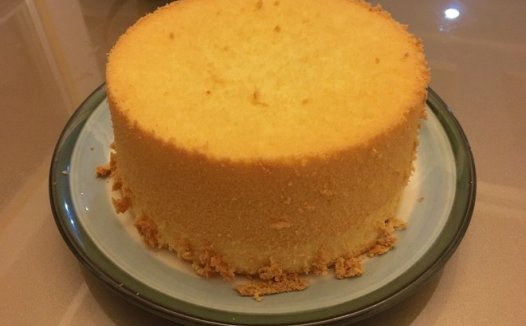 8寸戚风蛋糕 制作方法