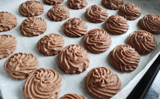 原味 可可曲奇  制作方法