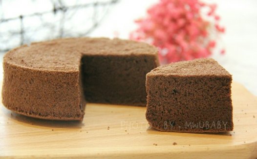 五寸可可戚风  制作方法