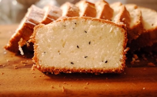 黑芝麻磅蛋糕 制作方法