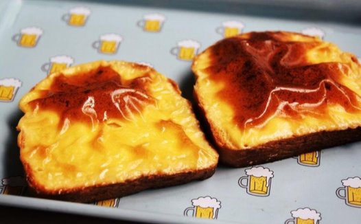 【乳酪厚片(消耗吐司,奶油奶酪)的做法步骤图】bakerfannie-制作