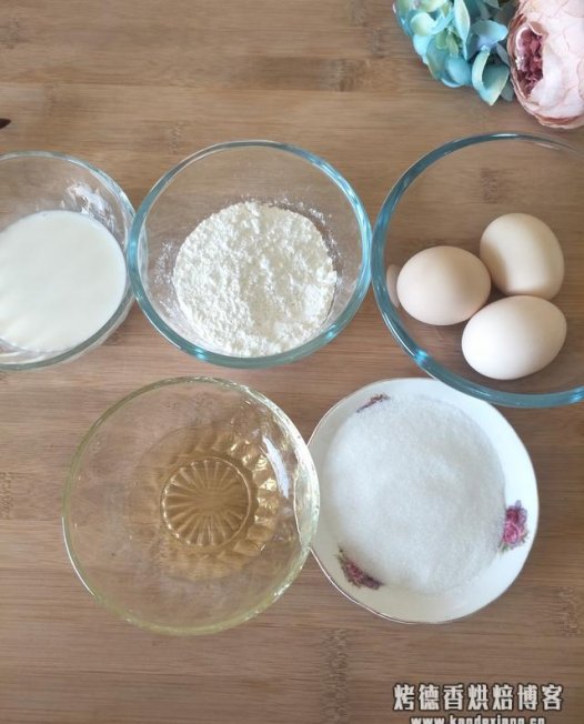 蒸蛋糕的制作方法和配方，3个鸡蛋蒸一个蛋糕